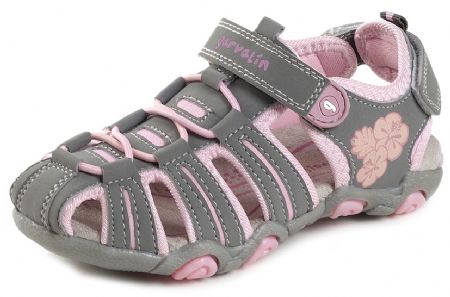 Garvalin Water Sandal Grey Pink 122750