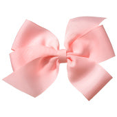 No Slippy Hair Clippy Whitney Queen Bow Pink