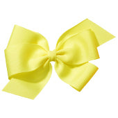 No Slippy Hair Clippy Whitney Queen Bow Yellow