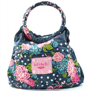 Lelli Kelly 'Rose' Blue Handbag