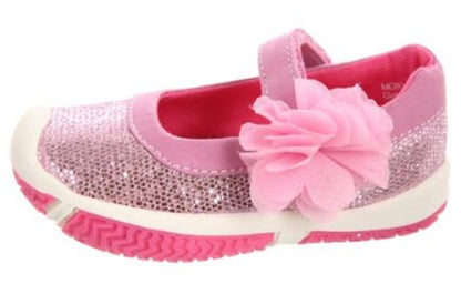 Morgan and Milo Infant Sparkle Mary Jane Pinky