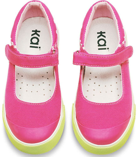 Kai by See Kai Run Sneakers Summer Joy Hot Pink